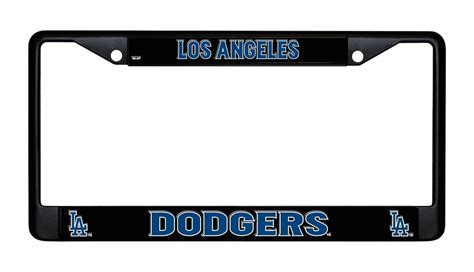 Dodgers license plate frame - Check out our dodgers license plate frame selection for the very best in unique or custom, handmade pieces from our license plate covers & frames shops.